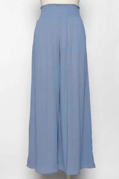 Wide Smock Waist Pants