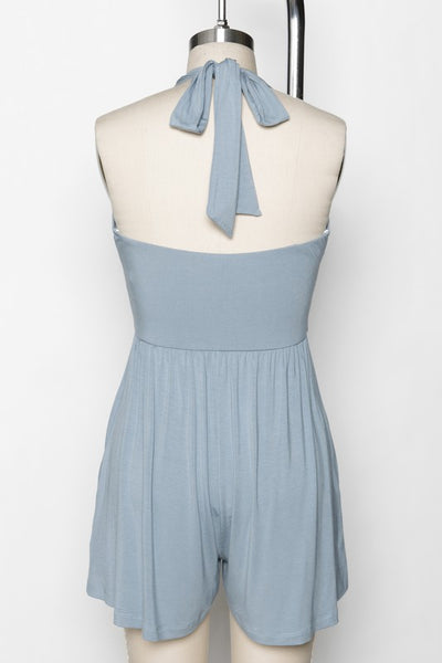 Halter Neck Romper