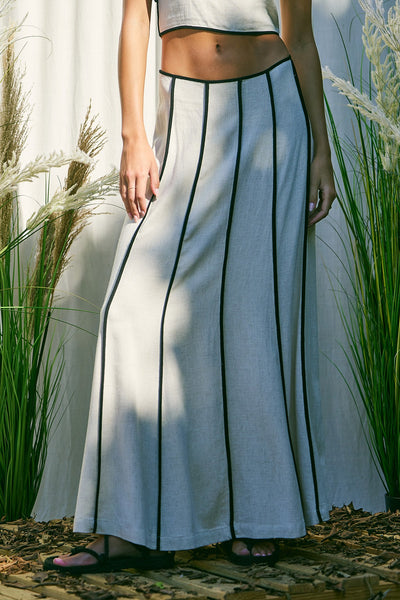 Linen Maxi Skirt