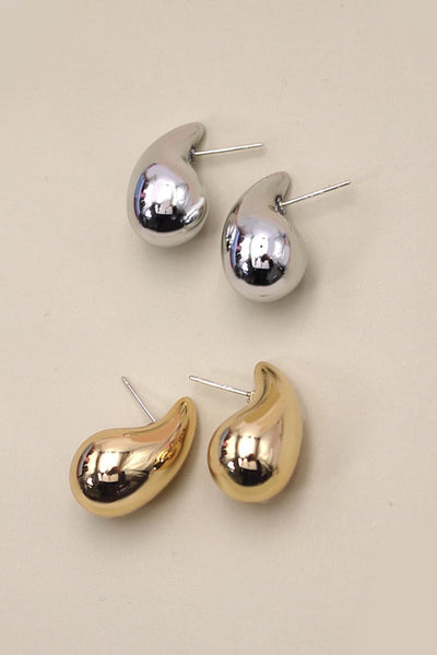 GRACEFUL LIGHTWEIGHT TEARDROP EARRINGS