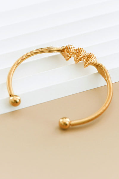 18K Waterproof Non-Tarnish Stainless Steel Cuff