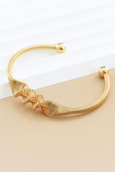 18K Waterproof Non-Tarnish Stainless Steel Cuff