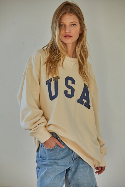 Usa Pullover Top