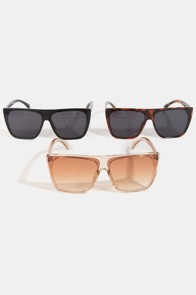 Oversized Square Lens Sunglasses