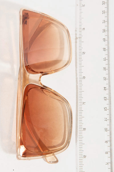 Oversized Square Lens Sunglasses
