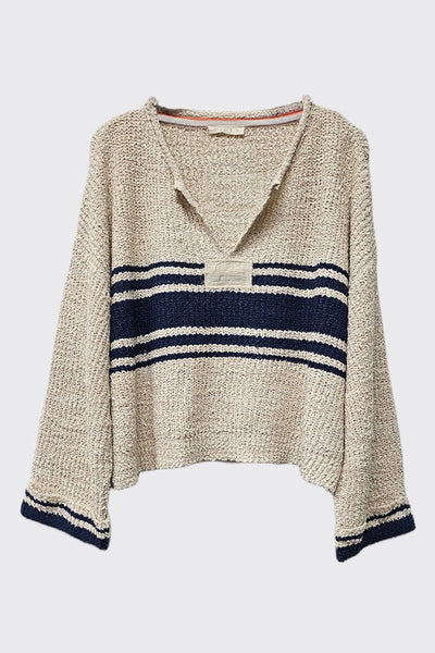 Patch Long Sleeve Sweater