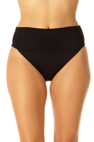 Soft Band High Waist Swim Bottom