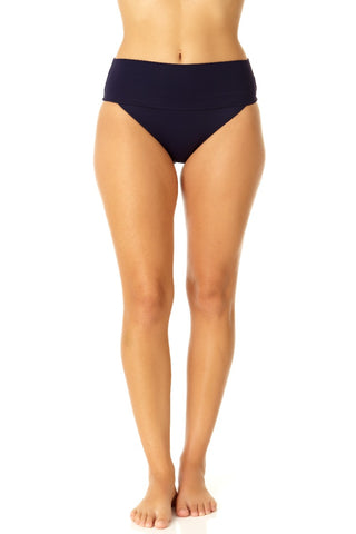 Soft Band High Waist Swim Bottom