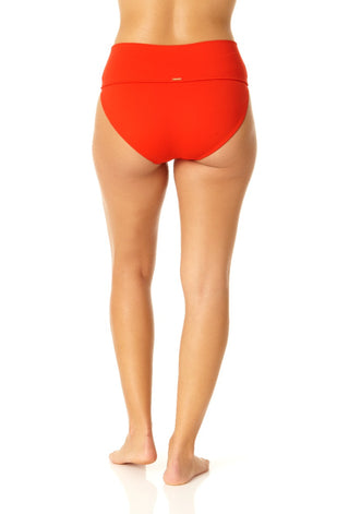 Soft Band High Waist Swim Bottom