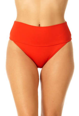 Soft Band High Waist Swim Bottom