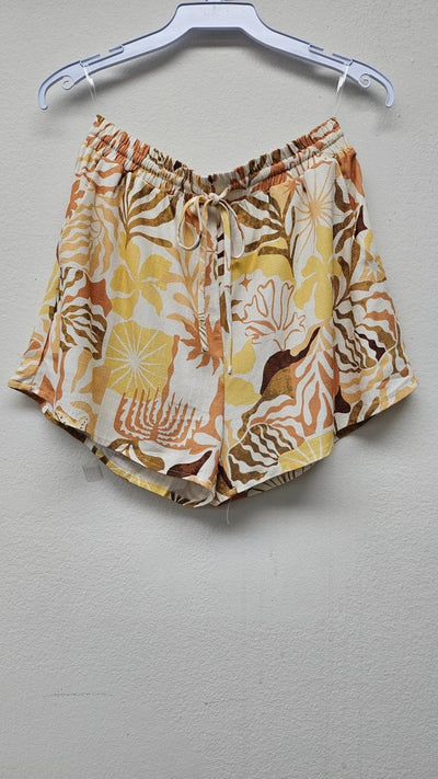 Printed Shirt Shorts