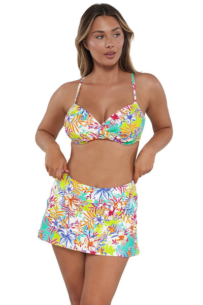 Sunsets Sporty Swim Skirt Bottom