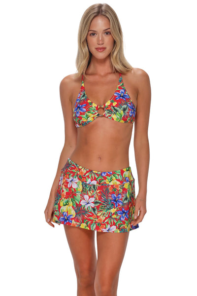 Sunsets Sporty Swim Skirt Bottom