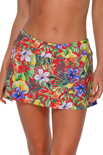 Sunsets Sporty Swim Skirt Bottom