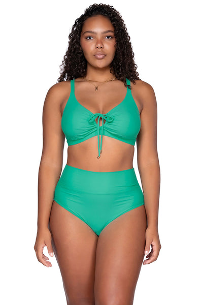 Sunsets Hannah High Waist / Fold Over High Waist Swim Bottom