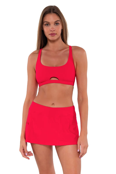 Sunsets Sporty Swim Skirt Bottom