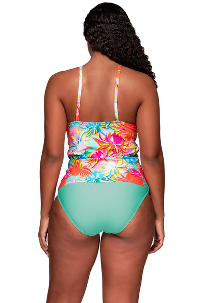 Sunsets Escape Lotus Harlow High Neck Tankini