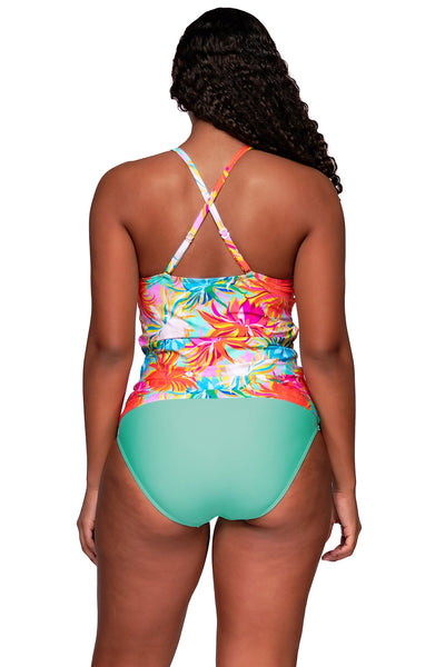 Sunsets Escape Lotus Harlow High Neck Tankini