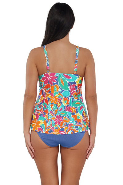 Sunsets Escape Jenna Tankini Top