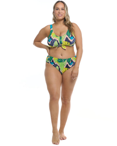 MANOA FALLS PLUS SIZE RETRO SWIM BOTTOMS