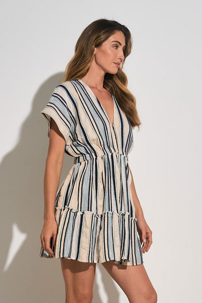 Dress V-neck Sleeveless