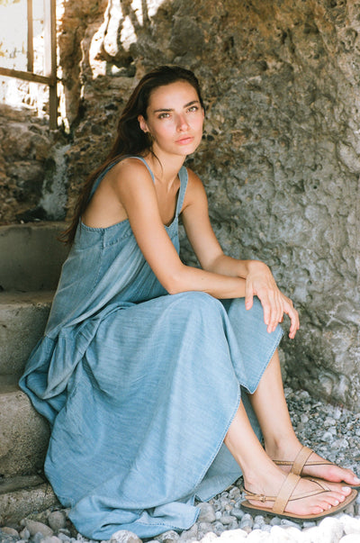 MAXI TANK STRAPS TIERED