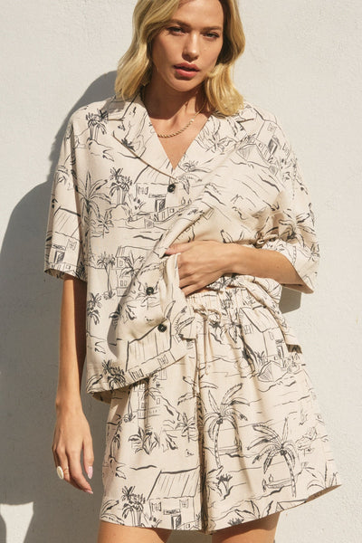 Sail Away With Me Relaxed Shorts