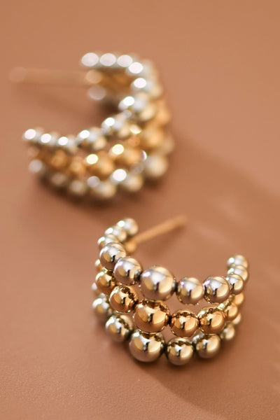 18k Gold Waterproof Stainless Steel Earrings