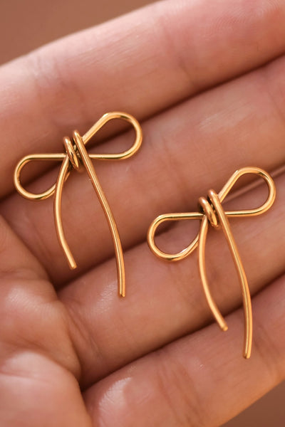18k Gold Waterproof Stainless Steel Earrings