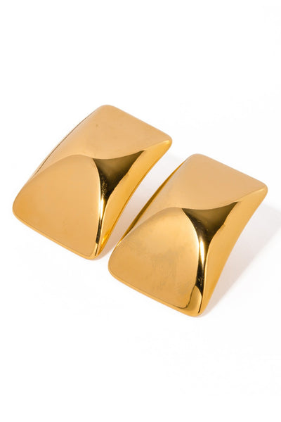 18k Gold Waterproof Stainless Steel Earrings