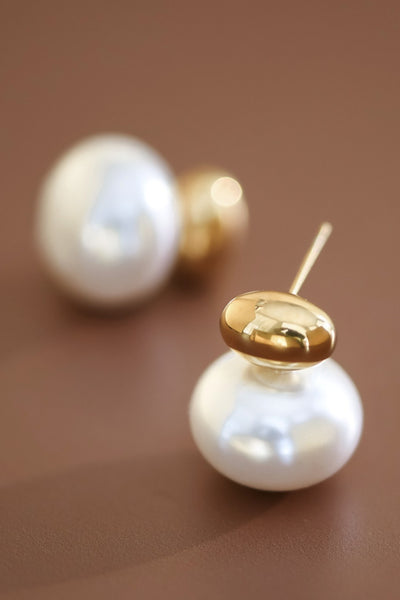 18k Gold Plated Waterproof Stainless Steel Stud Earrings