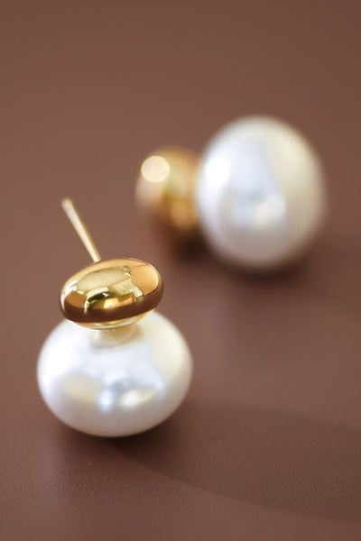 18k Gold Plated Waterproof Stainless Steel Stud Earrings