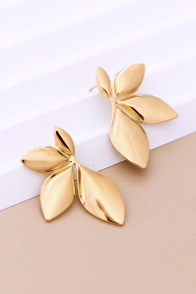 18k Gold Waterproof Stainless Steel Earrings