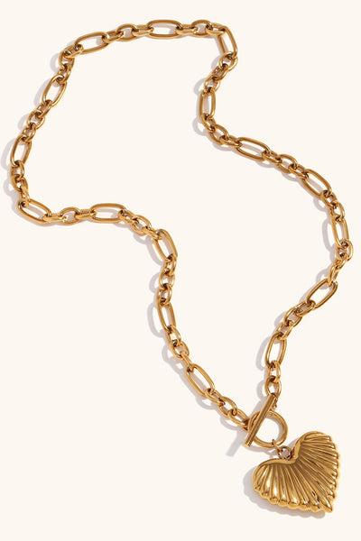 18k Gold Plated Waterproof Stainless Steel Chain Necklace