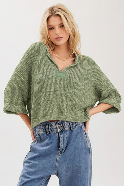 Lightweight Cropped Sweater