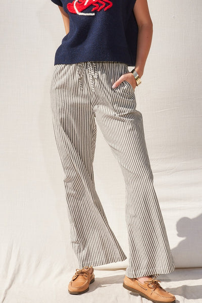 Striped Wide Leg Pants