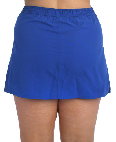 Solid Woven Boardskirt Bottom (Plus Size)