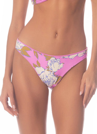 Fondant Pink Sublimity Regular Rise Classic Bikini Bottom