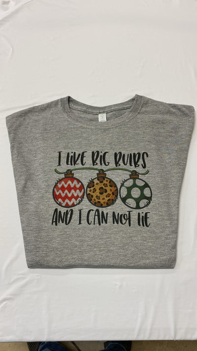 I Like Big Bulbs - Christmas Tee
