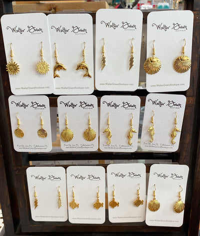 FASHION EAR/SEALIFE GOLD FASHION