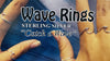 WAVE RING STERLING XLIGHT