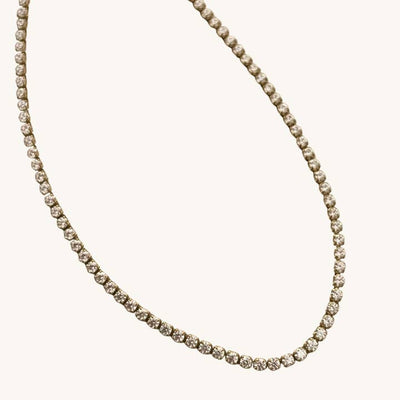 Micro Tennis Necklace