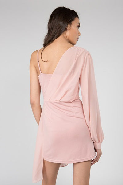 Asymmetrical Mini Dress