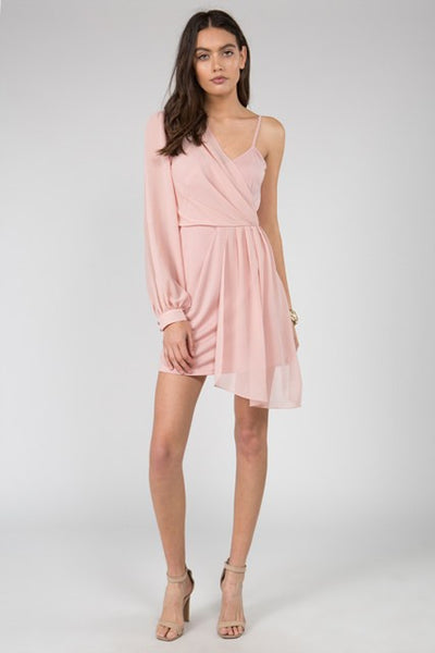 Asymmetrical Mini Dress