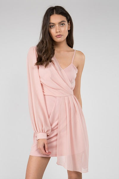 Asymmetrical Mini Dress