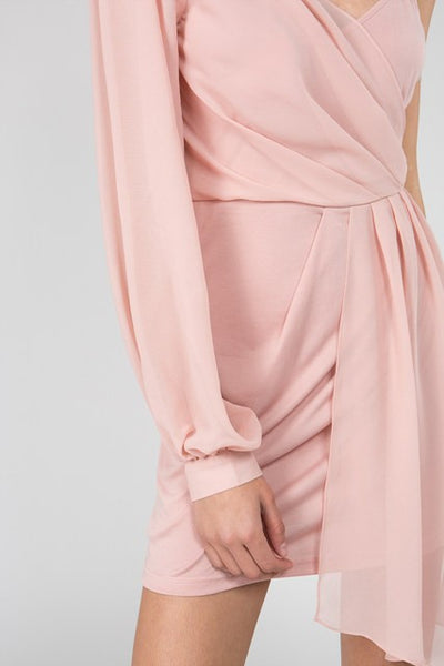 Asymmetrical Mini Dress