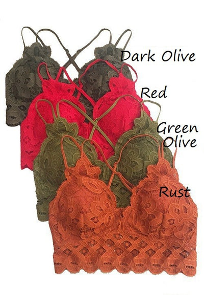 Crochet Lace Bralette