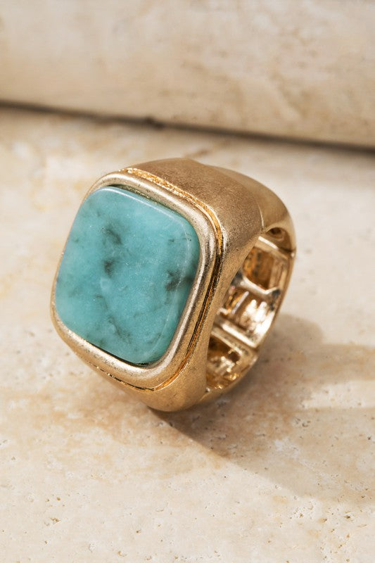 Natural Stone Ring