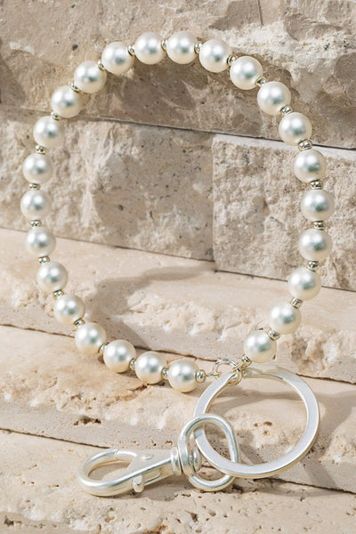Beaded Key Ring Bracelet