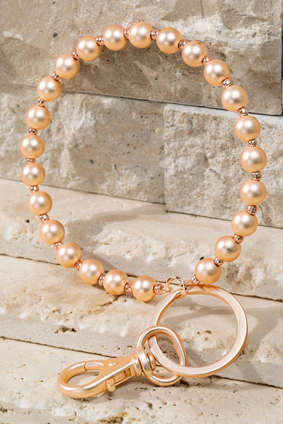 Beaded Key Ring Bracelet